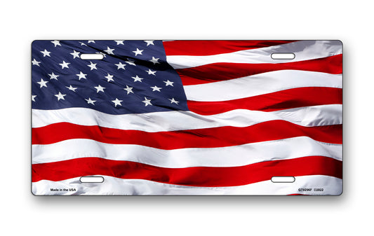 Flag of The United States License Plate